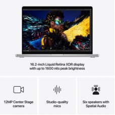 Ноутбук Apple MacBook Pro 14 A3186 M4 Max Silver (MX2W3UA/A) - Фото
