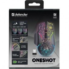 Мышка Defender Oneshot GM-067 Wireless Black (52067) - Фото