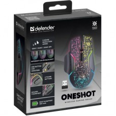 Мышка Defender Oneshot GM-067 Wireless Black (52067) - Фото