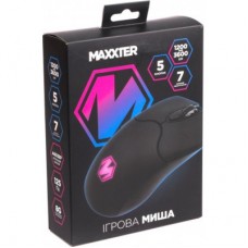 Мышка Maxxter McG-6B-I603 USB Black (McG-6B-I603) - Фото