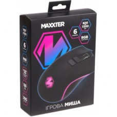Мышка Maxxter McG-7B-I725 USB Black (McG-7B-I725) - Фото