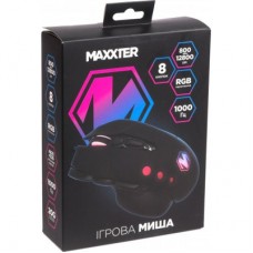 Мышка Maxxter McG-9B-I825 USB Black (McG-9B-I825) - Фото