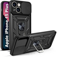Чохол для мобільного телефона BeCover Military Apple iPhone 15 Plus Black (709954) - Фото