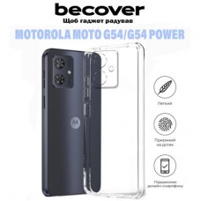 Чохол для мобільного телефона BeCover Motorola Moto G54 / G54 Power Transparancy (710887) - Фото