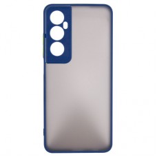 Чохол для мобільного телефона Dengos Matte Realme C65 (Blue) (DG-TPU-MATT-144) - Фото