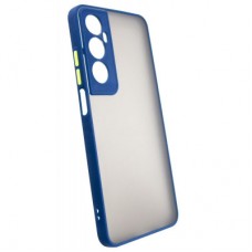 Чохол для мобільного телефона Dengos Matte Realme C65 (Blue) (DG-TPU-MATT-144) - Фото