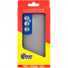 Чохол для мобільного телефона Dengos Matte Realme C65 (Blue) (DG-TPU-MATT-144) - Фото