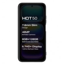 Чохол для мобільного телефона BeCover Infinix Hot 50 (X6720) Black (712282) - Фото