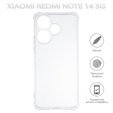 Чохол для мобільного телефона BeCover Anti-Shock Xiaomi Redmi Note 14 5G Clear (712786) - Фото