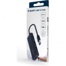 Концентратор Gembird 4 x USB 3.1 (UHB-U3P4-03) - Фото