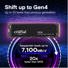 Накопичувач SSD M.2 2280 1 TB P310 Micron (CT1000P310SSD8) - Фото