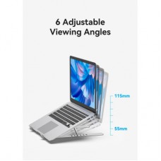 Підставка для ноутбука Vention Laptop X-type Stand Silver Aluminum Alloy (KDMI0) - Фото