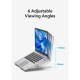 Підставка для ноутбука Vention Laptop X-type Stand Silver Aluminum Alloy (KDMI0)