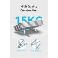 Підставка для ноутбука Vention Laptop X-type Stand Silver Aluminum Alloy (KDMI0) - Фото