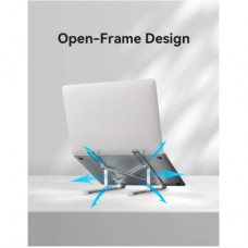 Підставка для ноутбука Vention Laptop X-type Stand Silver Aluminum Alloy (KDMI0) - Фото