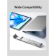 Підставка для ноутбука Vention Laptop X-type Stand Silver Aluminum Alloy (KDMI0)