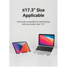 Підставка для ноутбука Vention Laptop X-type Stand White ABS 83-170 мм (KDNW0) - Фото