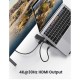 Підставка для ноутбука Ugreen X-Kit HUB Type C -> 2xUSB 3.2 Gen1 (80551)
