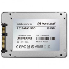 Накопичувач SSD 2.5" 120 GB Transcend (TS120GSSD220S) - Фото