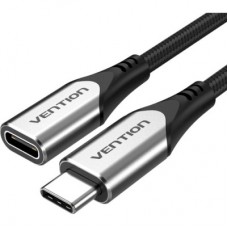 Дата кабель USB-C 3.1 M/F 1.0m 60 W (20 V/3 A) 4K60HZ Thunderbolt 3 Vention (TABHF) - Фото
