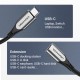 Дата кабель USB-C 3.1 M/F 1.0m 60 W (20 V/3 A) 4K60HZ Thunderbolt 3 Vention (TABHF)