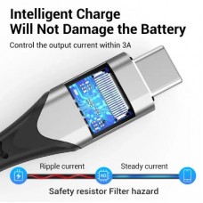 Дата кабель USB-C 3.1 M/F 1.0m 60 W (20 V/3 A) 4K60HZ Thunderbolt 3 Vention (TABHF) - Фото