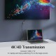 Дата кабель USB-C 3.1 M/F 1.0m 60 W (20 V/3 A) 4K60HZ Thunderbolt 3 Vention (TABHF)