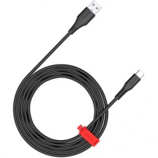 Дата кабель USB 2.0 AM to Type-C 1.2m AC18SC 18W Black Canyon (CNS-AC18SC12B) - Фото