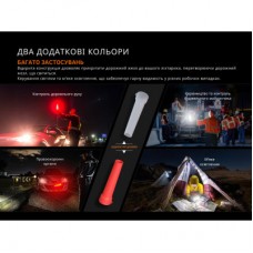 Диффузионный фильтр Fenix AOT-04 силіконовий червоний для ліхтарів серії PD, TK, WF, HT (AOT-04R) - Фото