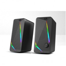 Акустична система Redragon Waltz GS510 LED USB Black (78144) - Фото