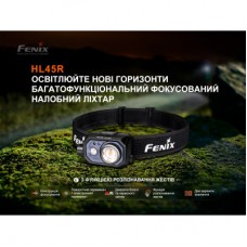 Ліхтар Fenix HL45R LED з безконтактним датчиком (HL45RLED) - Фото