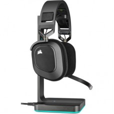 Навушники Corsair HS80 RGB Wireless Carbon (CA-9011235-EU) Навушники Corsair HS80 RGB Wireless Carbon (CA-9011235-EU) - Фото