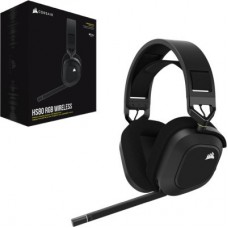 Навушники Corsair HS80 RGB Wireless Carbon (CA-9011235-EU) Навушники Corsair HS80 RGB Wireless Carbon (CA-9011235-EU) - Фото