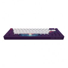 Клавіатура Dark Project Sunrise PBT RGB Mech G3MS Sapphire USB Violet/White (DPP68_GSH_SUNR_ANSI_UA) - Фото