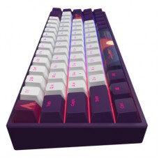 Клавіатура Dark Project Sunrise PBT RGB Mech G3MS Sapphire USB Violet/White (DPP68_GSH_SUNR_ANSI_UA) - Фото