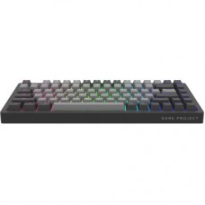 Клавіатура Dark Project KD83A PBT Mechanical Gateron Cap Teal USB Black/Gray (KB-GCT-871-100004) - Фото
