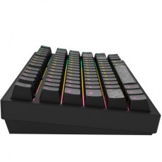 Клавіатура Dark Project ALU81 Terra Nostra PBT RGB Mech G3MS Moonstone Black (DPKB_NOSTRA_81_ANSI_BLACK_UA) - Фото