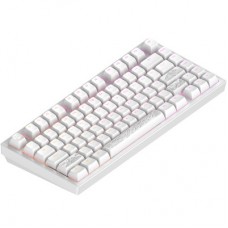 Клавіатура Dark Project ALU81 Terra Nostra PBT RGB Mech G3MS Moonstone White (DPKB_NOSTRA_81_ANSI_WHITE_UA) - Фото