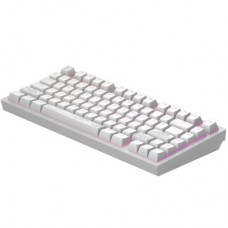 Клавіатура Dark Project ALU81 Terra Nostra PBT RGB Mech G3MS Moonstone White (DPKB_NOSTRA_81_ANSI_WHITE_UA) - Фото