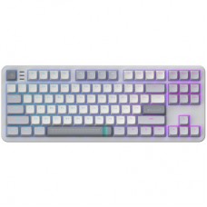 Клавіатура Dark Project ALU87 Daylight ABS RGB Mech G3MS Zircon White/Grey (DPKB_DAYLIGHT_87_ANSI_UA) - Фото