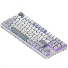 Клавіатура Dark Project ALU87 Daylight ABS RGB Mech G3MS Zircon White/Grey (DPKB_DAYLIGHT_87_ANSI_UA) - Фото