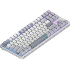 Клавіатура Dark Project ALU87 Daylight ABS RGB Mech G3MS Zircon White/Grey (DPKB_DAYLIGHT_87_ANSI_UA) - Фото