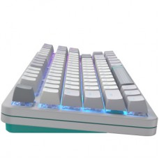 Клавіатура Dark Project ALU87 Daylight ABS RGB Mech G3MS Zircon White/Grey (DPKB_DAYLIGHT_87_ANSI_UA) - Фото