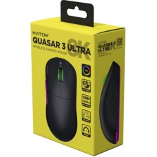 Мышка Hator Quasar 3 Ultra 8K Wireless Black (HTM770) - Фото