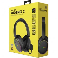 Наушники Hator Phoenix 2 Wireless Hi-Res SyncHUB connection Black (ESH40) - Фото