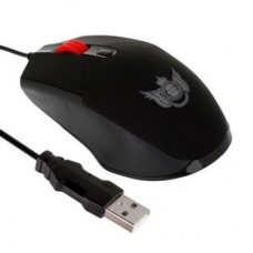 Мишка XO M1 RGB USB Black (XO-M1-BK) - Фото