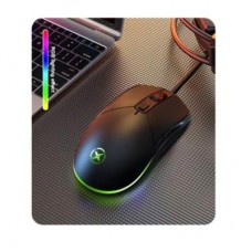Мишка XO M5 A582 USB Black (XO-M5-BK) - Фото