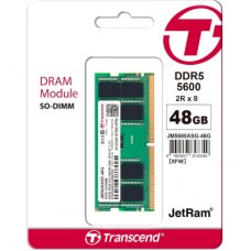 Модуль пам'яті для ноутбука SoDIMM DDR5 48 GB 5600 MHz Transcend (JM5600ASE-48G) - Фото