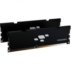 Модуль пам'яті для комп'ютера DDR4 16 GB (2x8GB) 3200 MHz Black Prologix (PRO16GB3200B4K) - Фото
