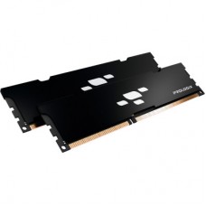 Модуль пам'яті для комп'ютера DDR4 16 GB (2x8GB) 3200 MHz Black Prologix (PRO16GB3200B4K) - Фото